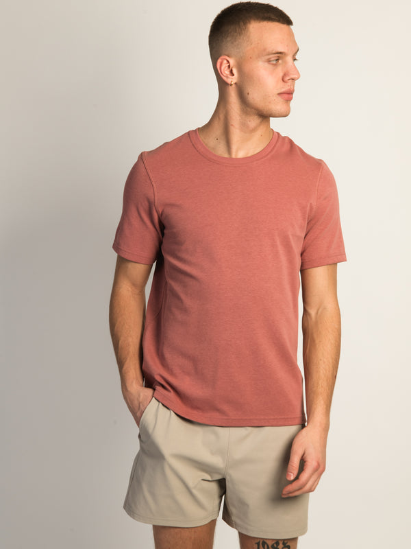 KOLBY KEEP COOL TEE - SAUMON