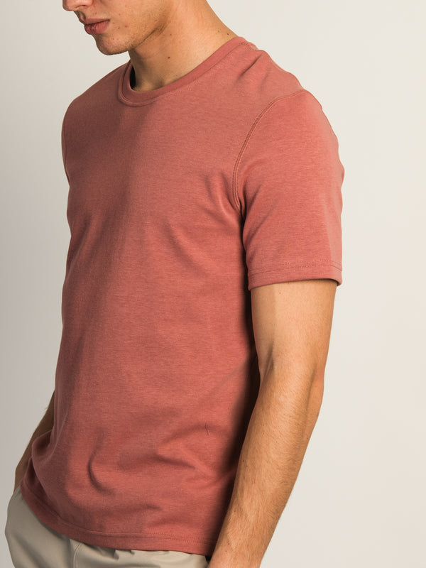 KOLBY KEEP COOL TEE - SAUMON