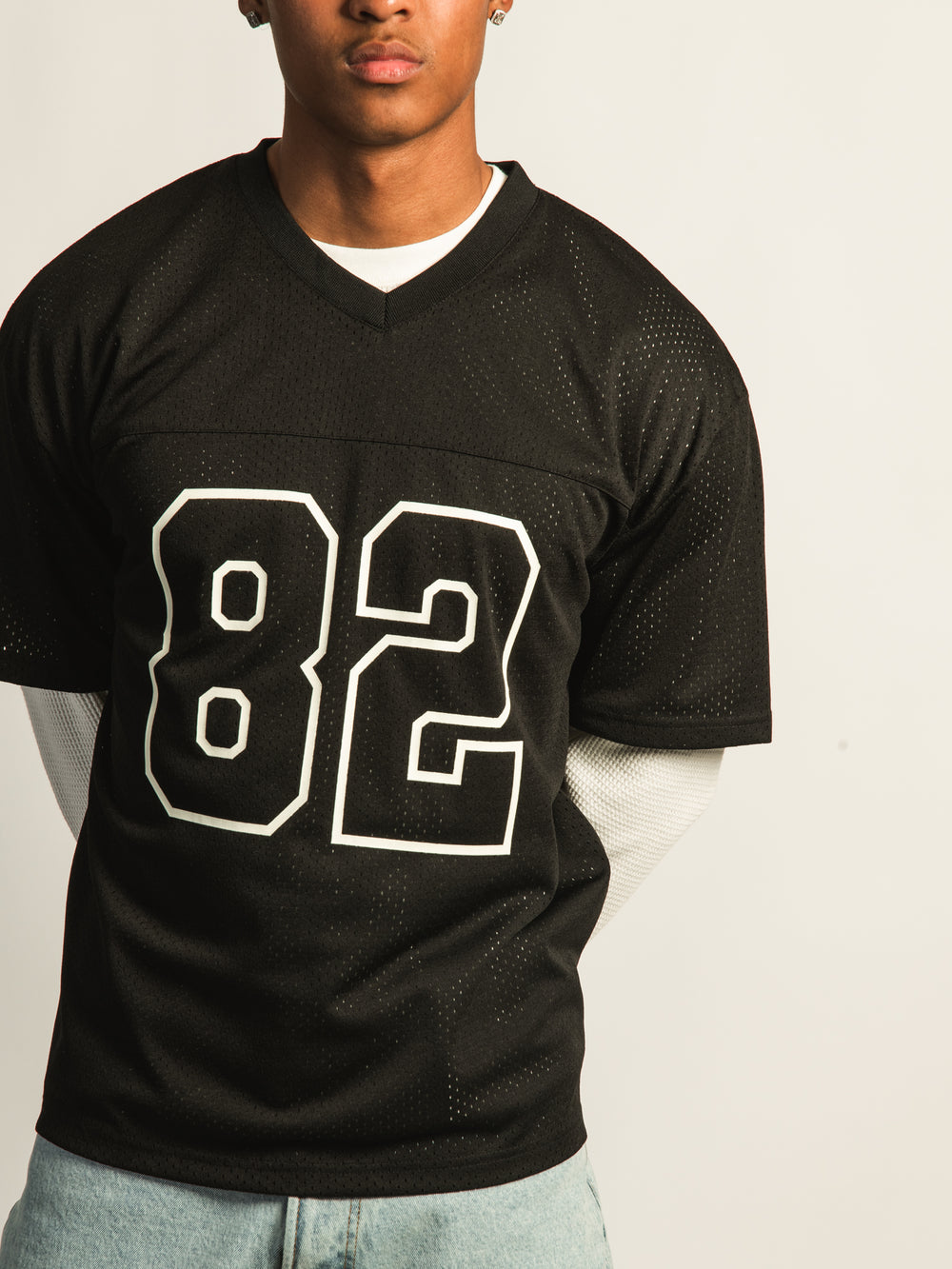 T-SHIRT KOLBY FOOTBALL - NOIR