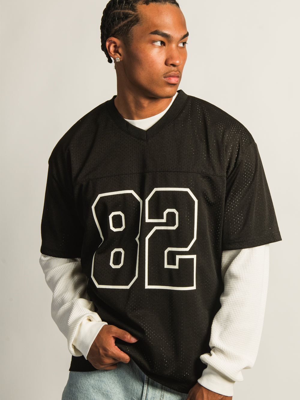 T-SHIRT KOLBY FOOTBALL - NOIR