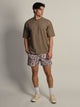 KOLBY BOXY FIT TEE - HEATHER BROWN