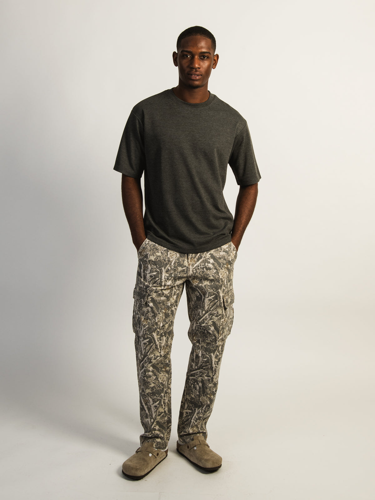 T-SHIRT COUPE BOXY KOLBY KEEP COOL- CHARCOAL