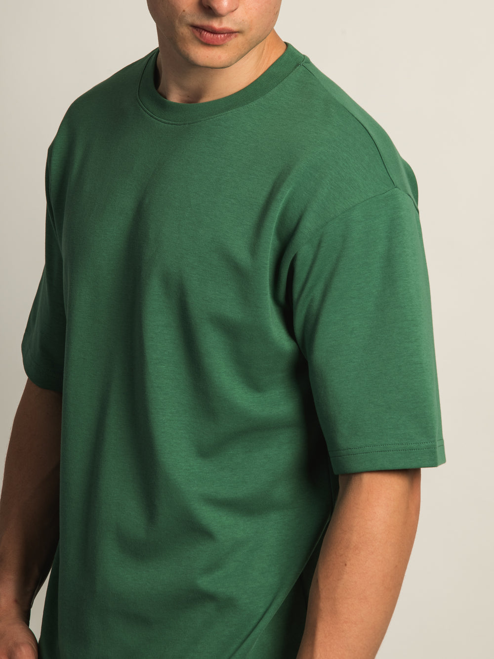 KOLBY KEEP COOL BOXY FIT TEE - PINE