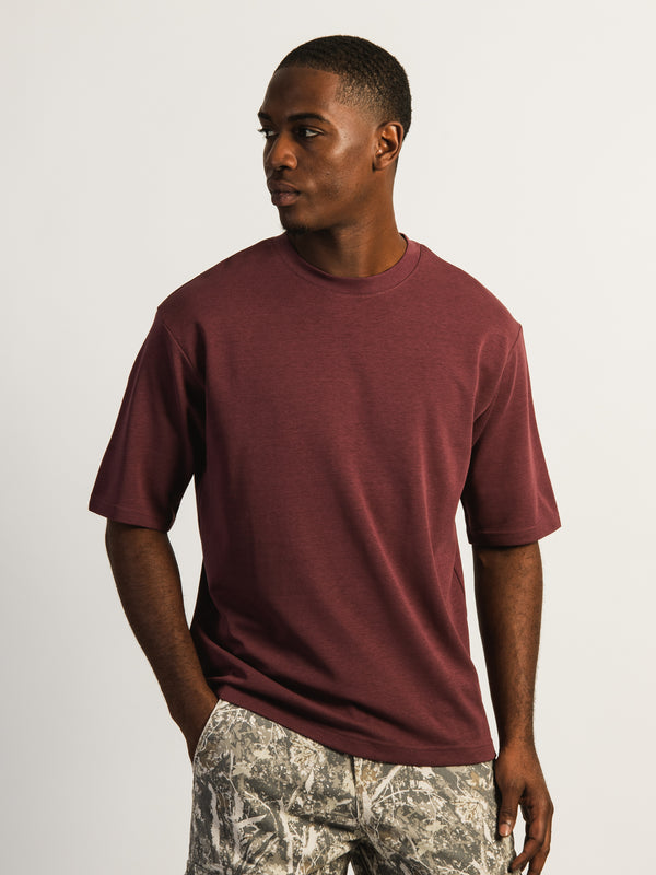 KOLBY KEEP COOL BOXY FIT TEE - PLUM