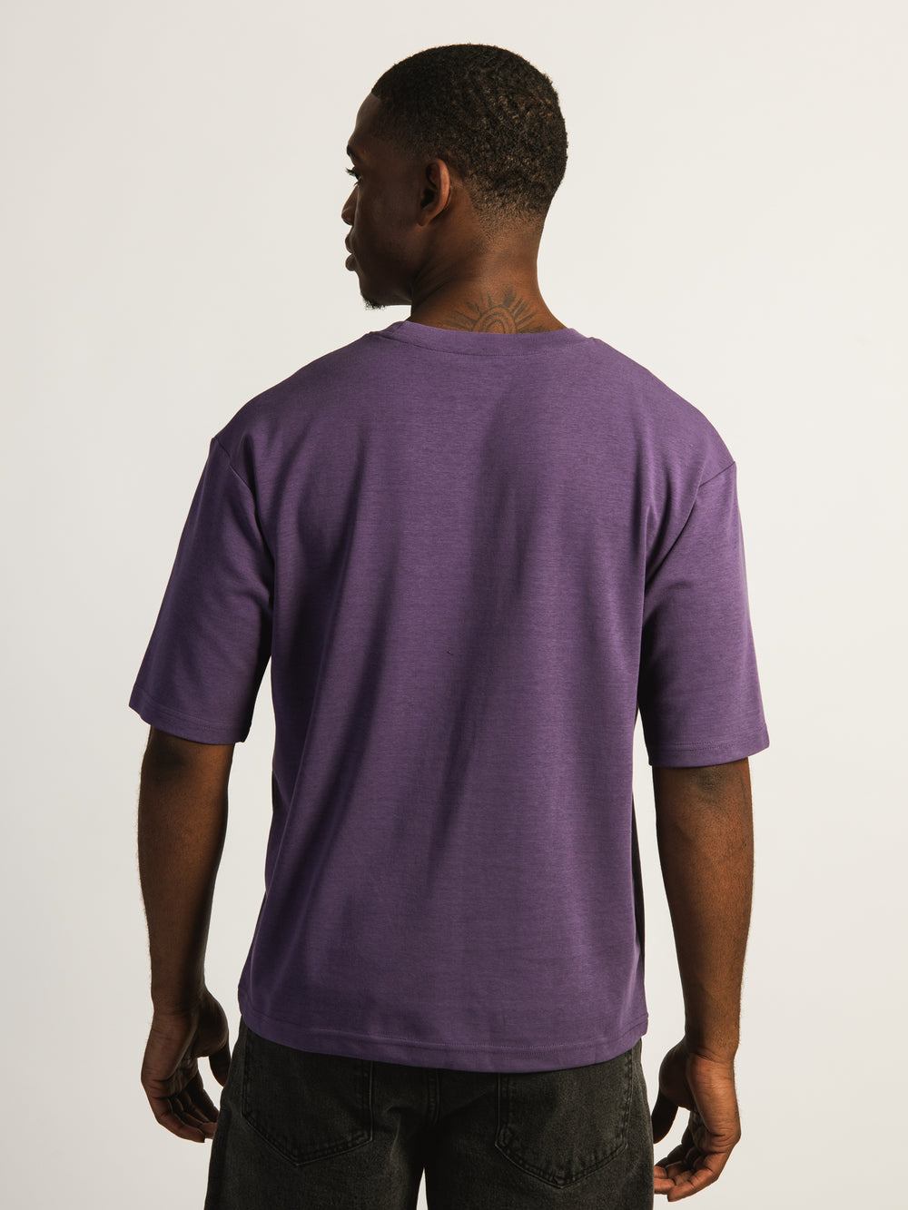 KOLBY KEEP COOL BOXY FIT TEE - PURPLE