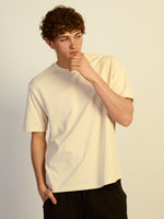 KOLBY RELAXED FIT KEEP COOL TEE - NATURAL