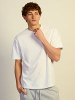 KOLBY RELAXED FIT KEEP COOL TEE - WHITE