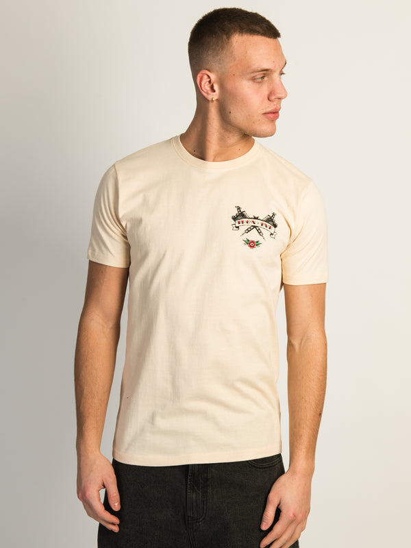 KOLBY GRAPHIC T-SHIRT- IRON/INK