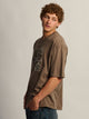KOLBY KOLBY LOOSE FIT FOOTBALL T-SHIRT - BROWN - Boathouse