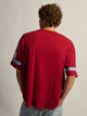 KOLBY KOLBY LOOSE FIT FOOTBALL T-SHIRT - RED - Boathouse