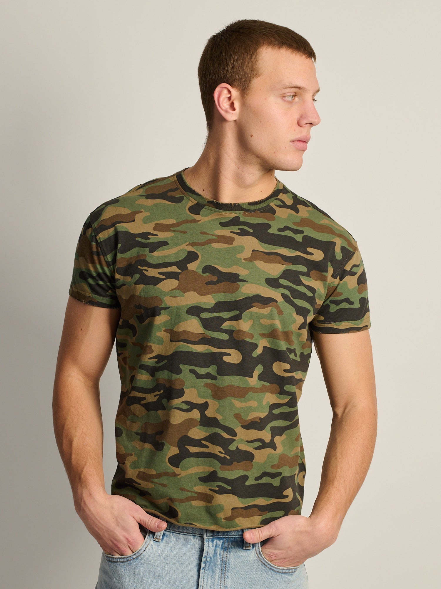 T-SHIRT MUSCLE COURT KOLBY – CAMOUFLAGE