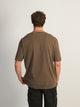 KOLBY KOLBY OVERSIZED PREMIUM TEE - BROWN - Boathouse