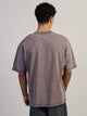 KOLBY CONTRAST STITCH T-SHIRT - IRON