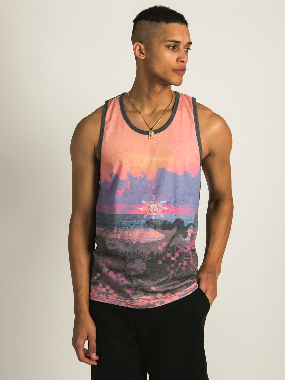 KOLBY CLICK PHOTO TANK TOP  - CLEARANCE