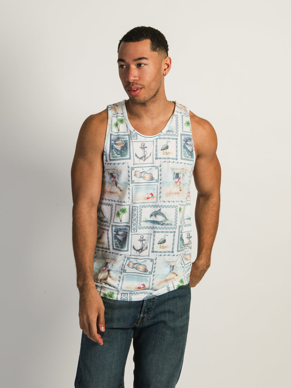 KOLBY JULIAN SCATTER PRINT TANK