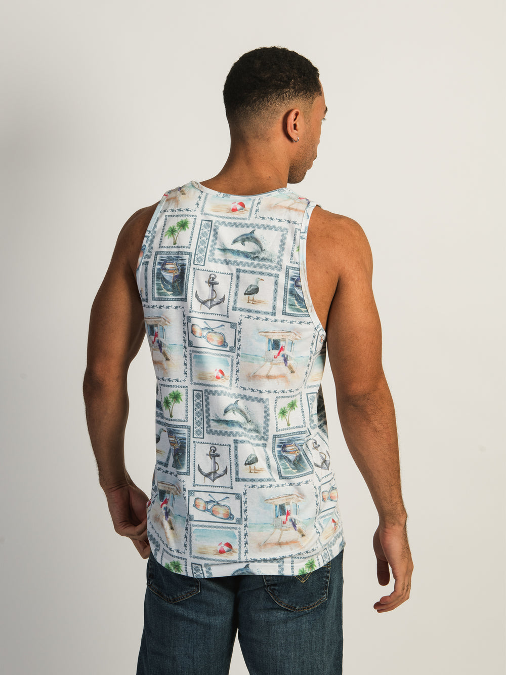 KOLBY JULIAN SCATTER PRINT TANK