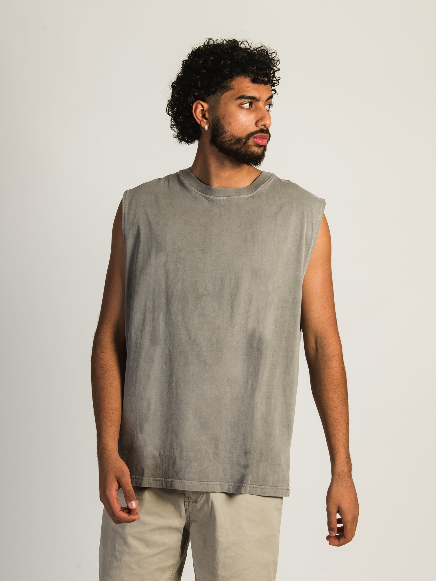 KOLBY GARMENT DYE OVERSIZE TANK - CLEARANCE