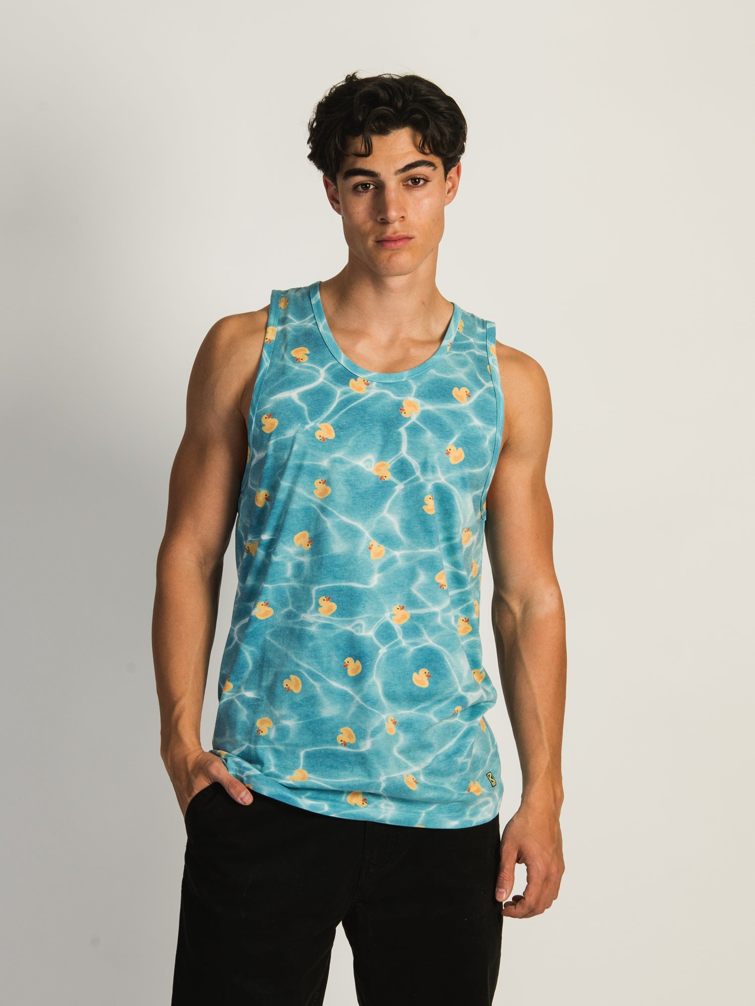 KOLBY RORY FRENCH TERRY TANK - DUSK