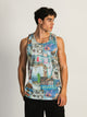 KOLBY KOLBY MARCO COLLAGE PRINT TANK - Boathouse