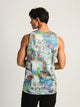 KOLBY KOLBY MARCO COLLAGE PRINT TANK - Boathouse