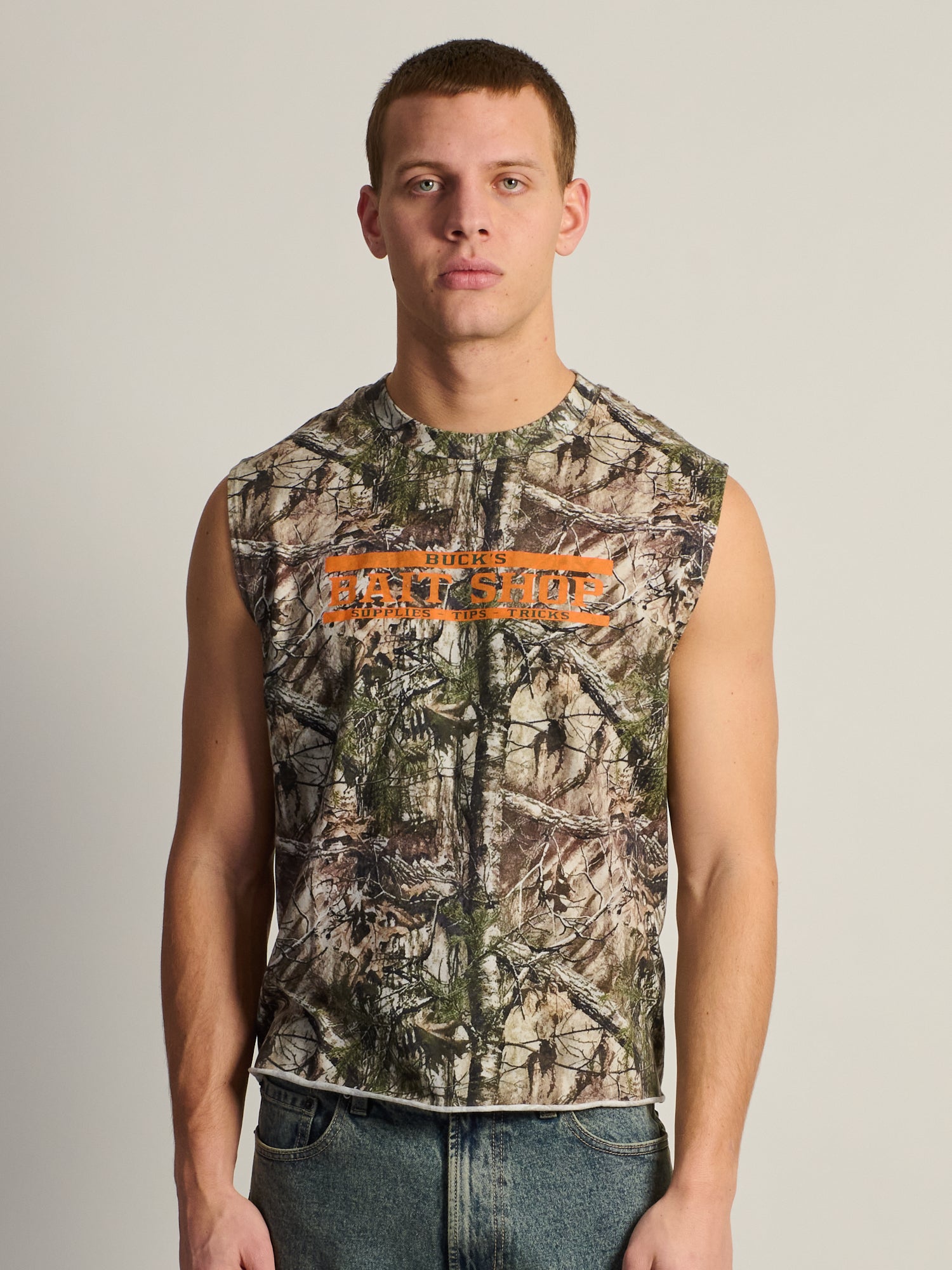 DÉBARDEUR MUSCLE COURT KOLBY -CAMO