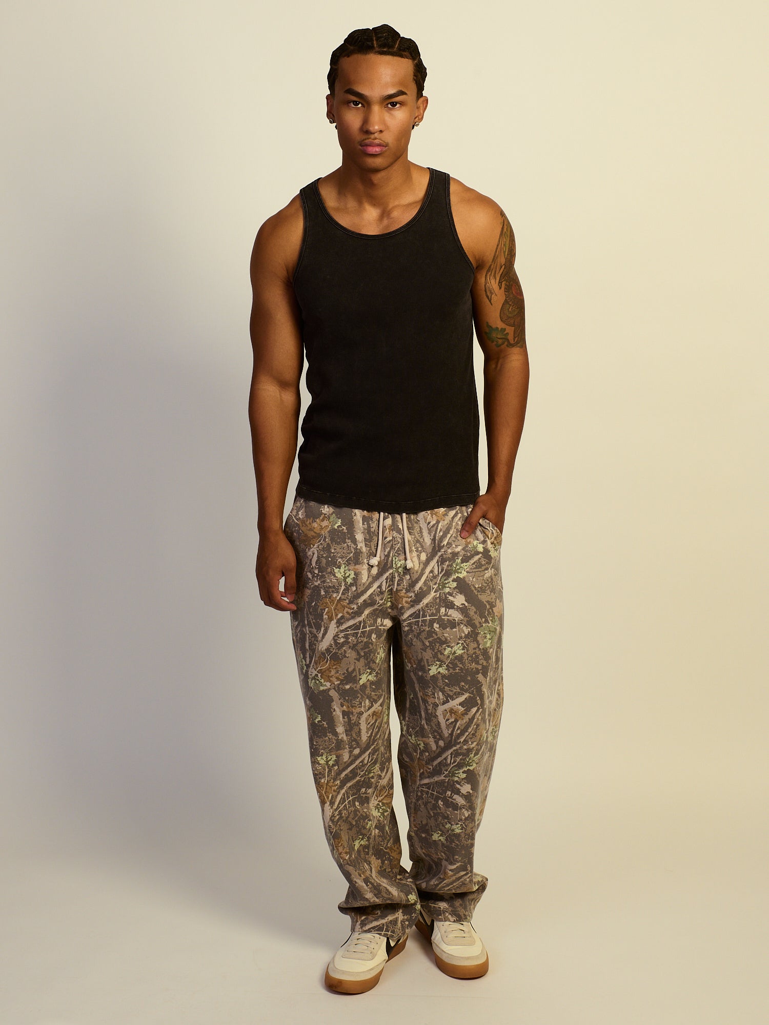 KOLBY RIBBED TANK - NOIR