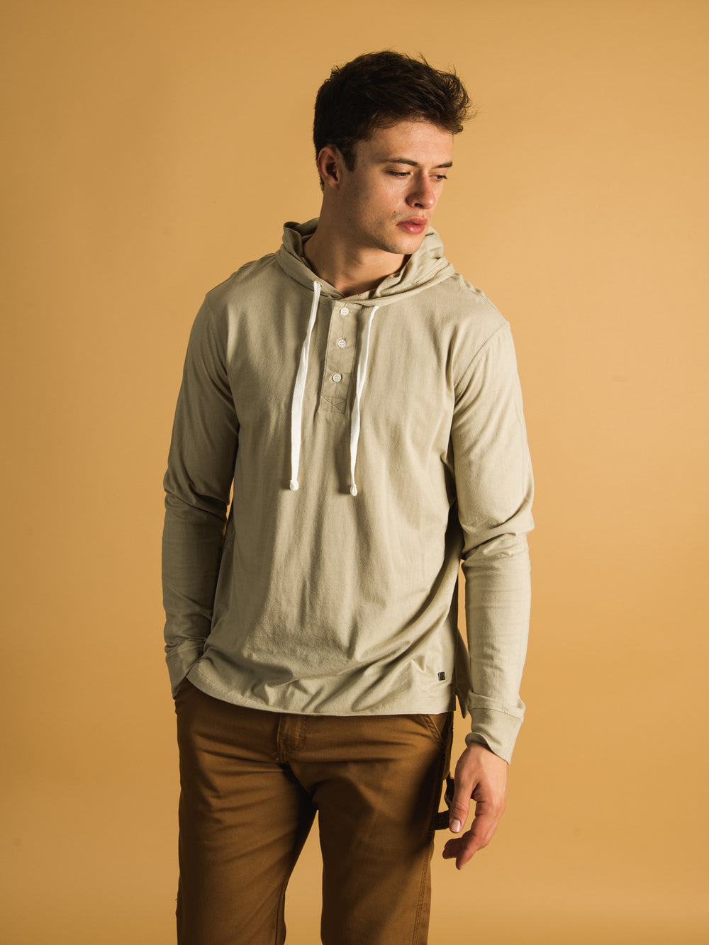 KOLBY RUSH HOODIE HENLEY - DÉSTOCKAGE