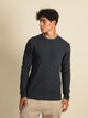 KOLBY KOLBY LOGAN DB BRUSHED WAFFLE CREW - Boathouse