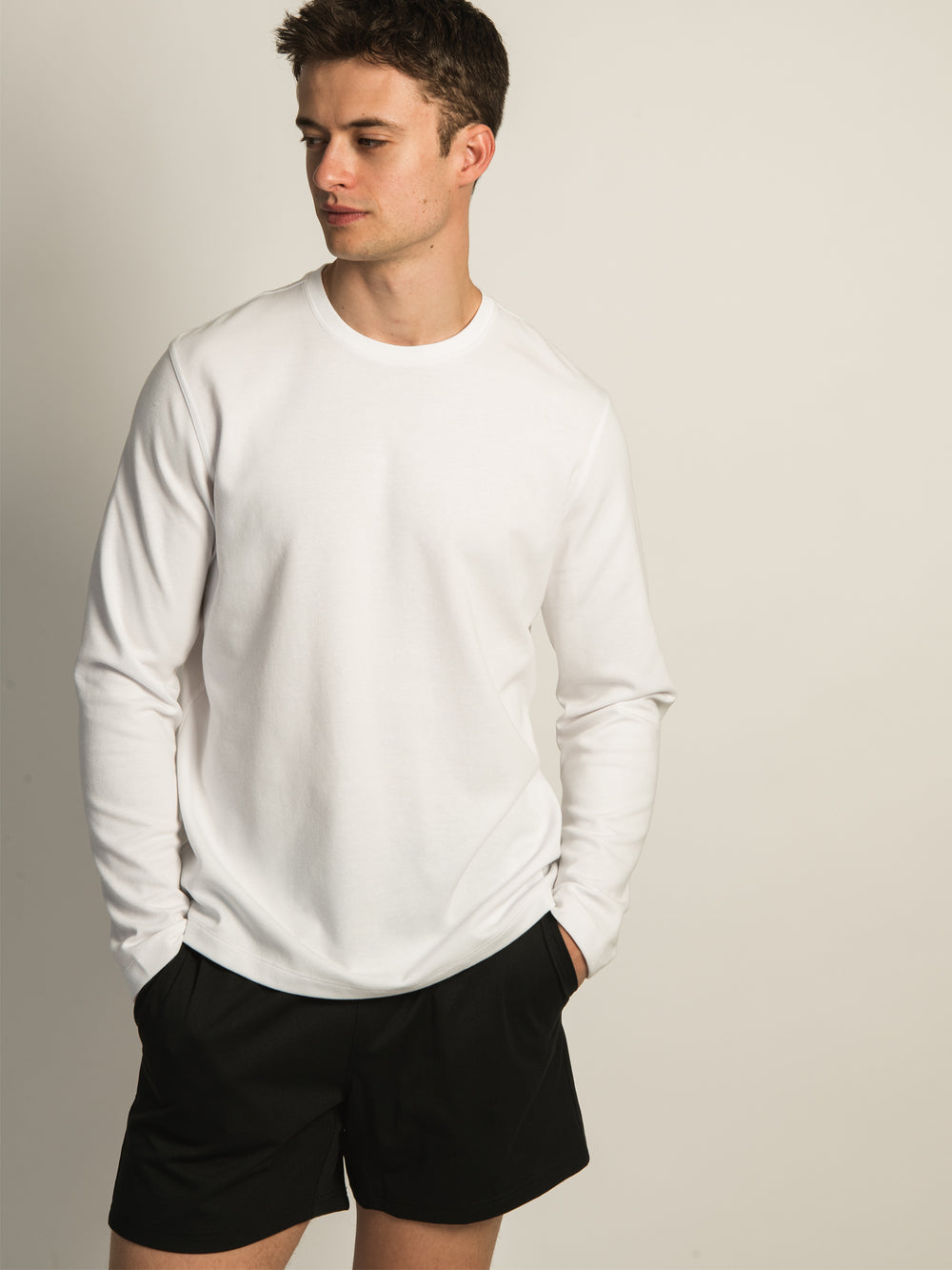 KOLBY KEEP COOL LONG SLEEVE - WHITE