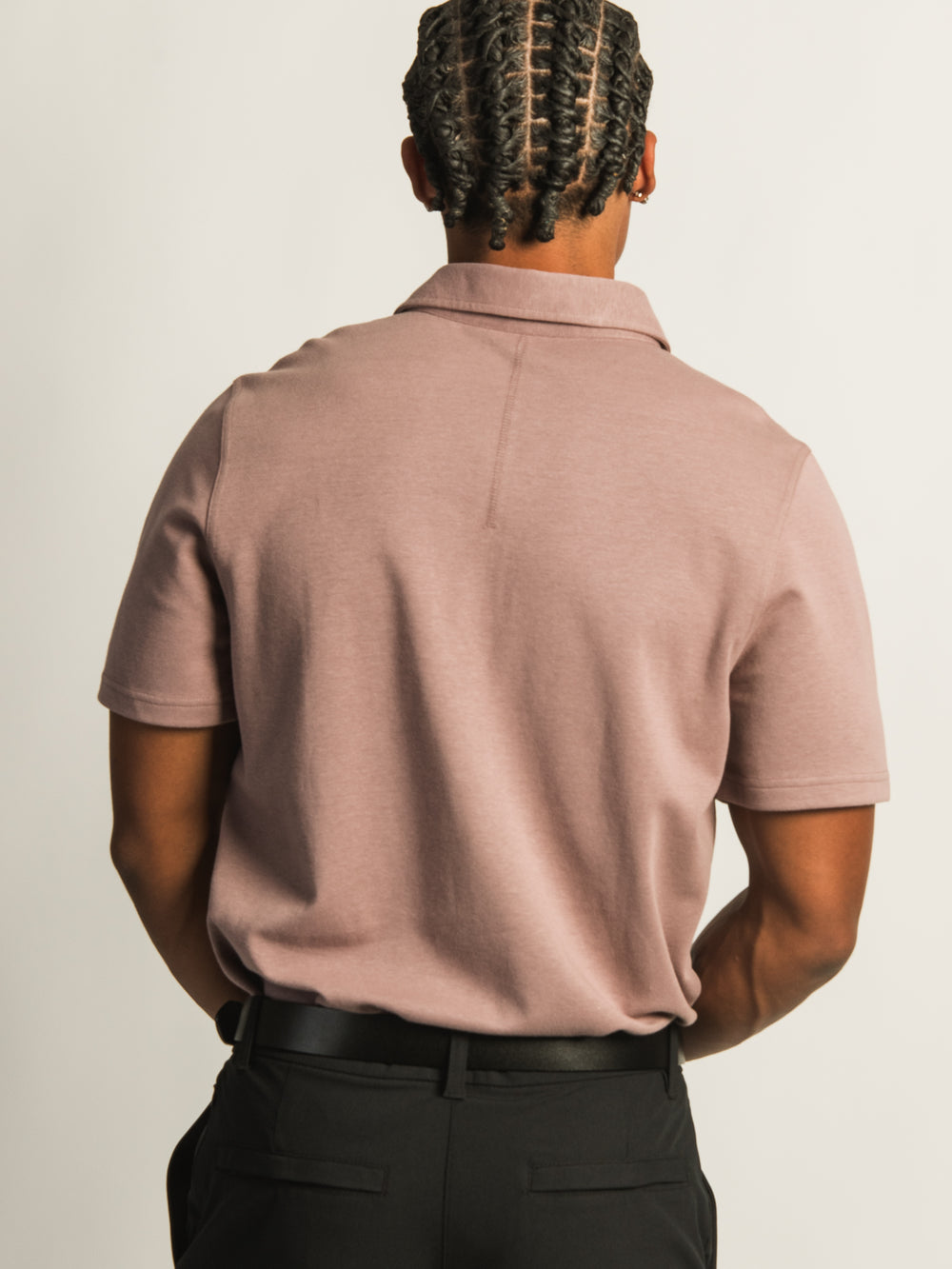 KOLBY KEEP COOL POLO - BURGUNDY