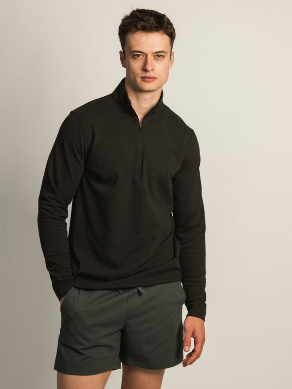 KOLBY KEEP COOL 1/2 ZIP - BLACK