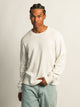 KOLBY KOLBY SHORT CUT LONG SLEEVE WAFFLE SHIRT - OFF WHITE - Boathouse
