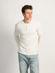 KOLBY KOLBY SUEDED HENLEY - OFF-WHITE - Boathouse