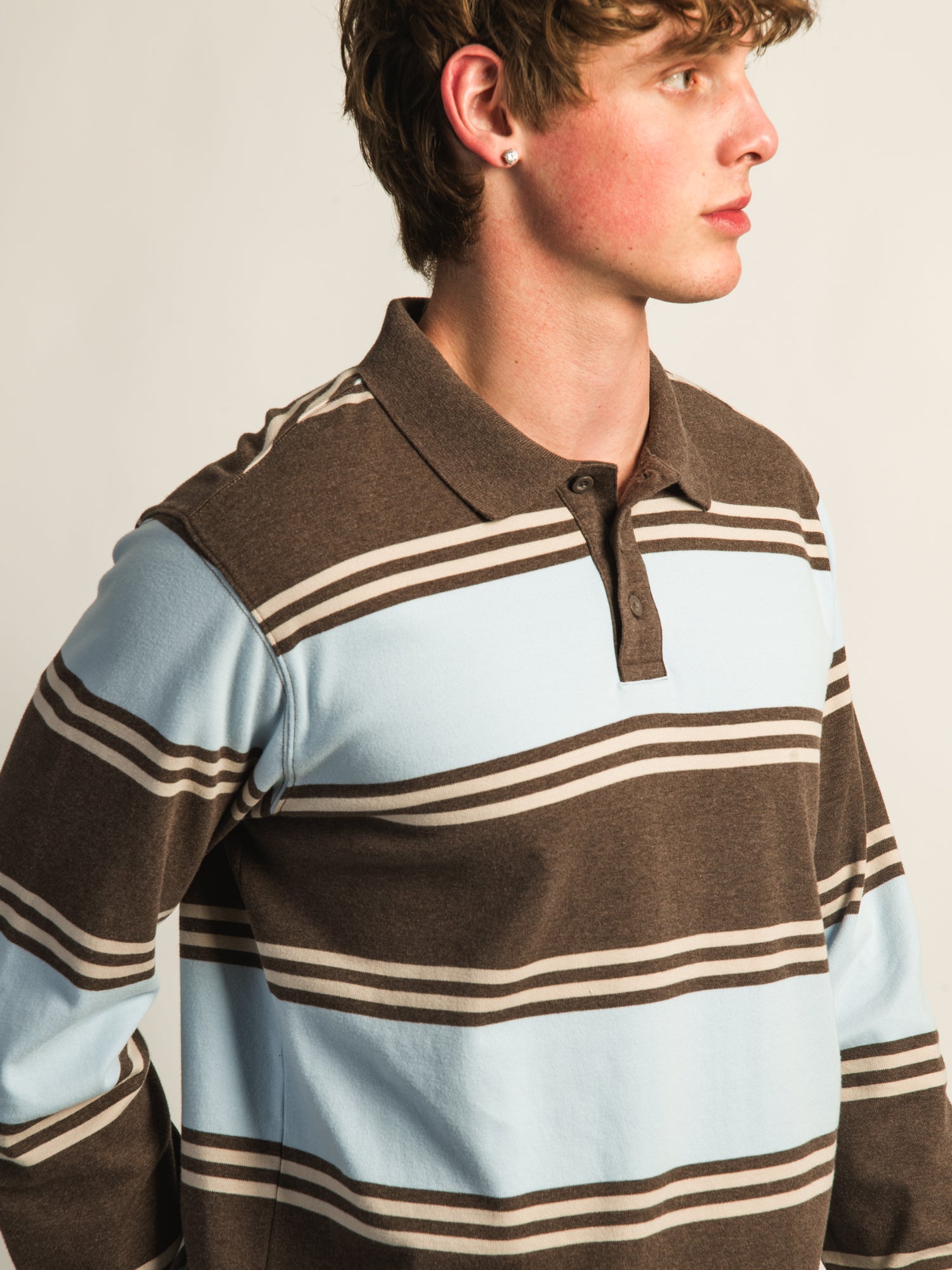 KOLBY LONG SLEEVE RUGBY SHIRT