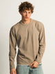 KOLBY KOLBY LAYERED KNIT TEE- BROWN - Boathouse