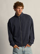 KOLBY KOLBY HEAVYWEIGHT TRACK JACKET TEE - CARBON NAVY - Boathouse