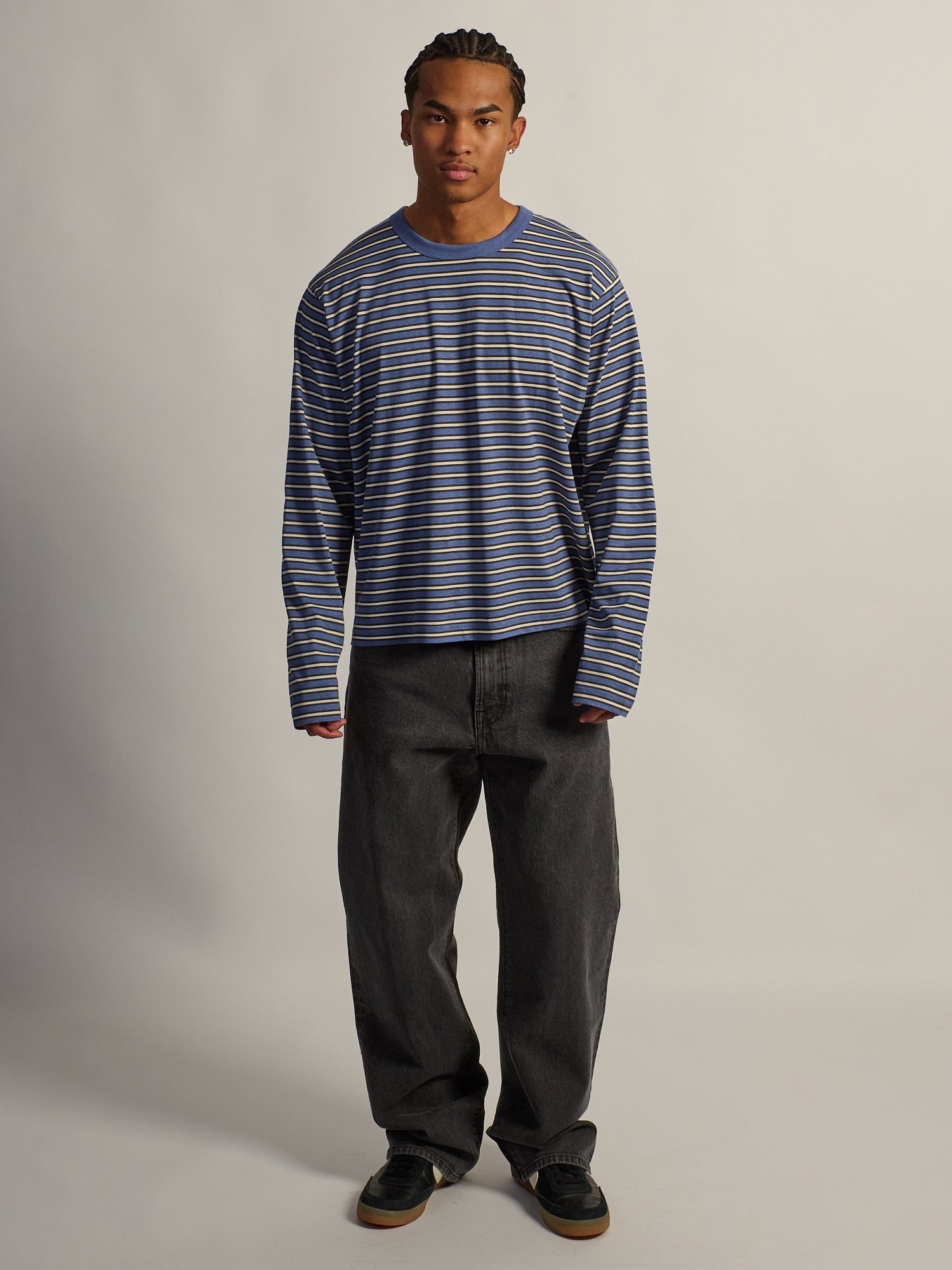 KOLBY ESSENTIAL BAGGY LONG SLEEVE TEE