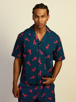 CHEMISE KOLBY SWIM LOBSTER SC - MARINE