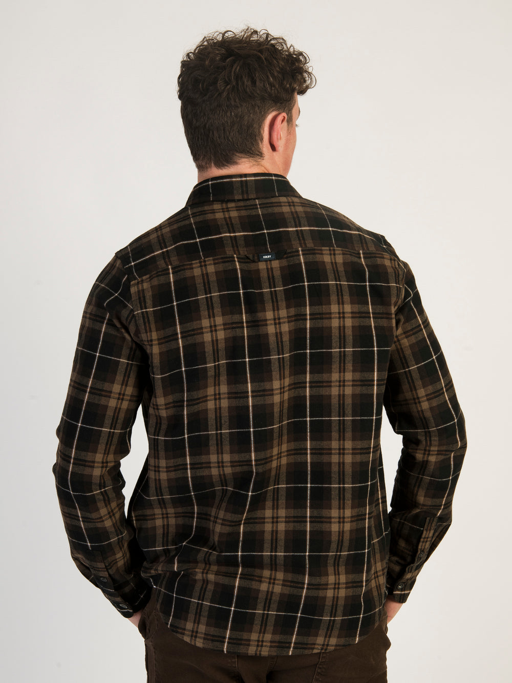 KOLBY CLASSIC PLAID BUTTON UP