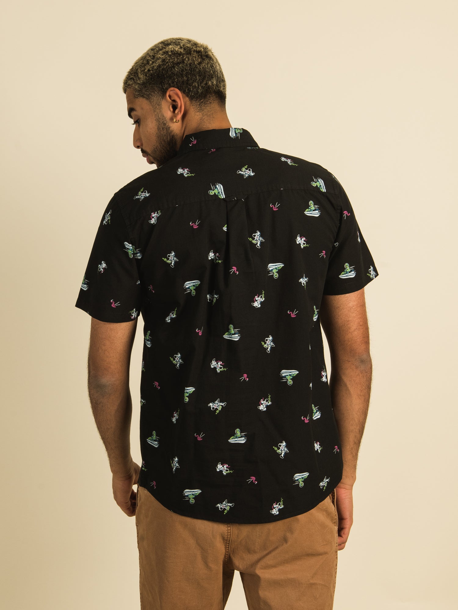 KOLBY ARCHER DITSY SHORT SLEEVE T-SHIRT - CLEARANCE