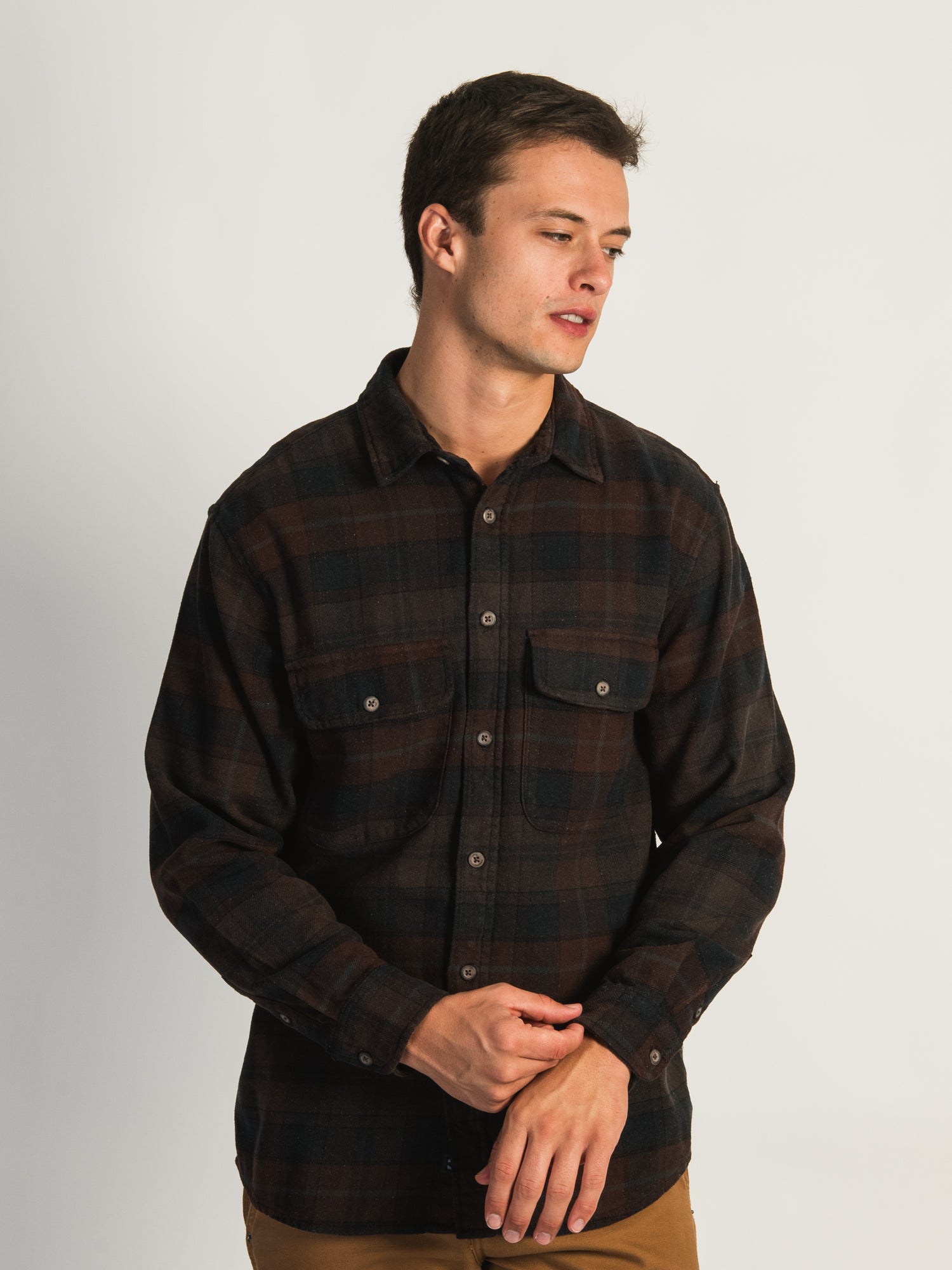 KOLBY TREX YARN DYE FLANNEL - CLEARANCE