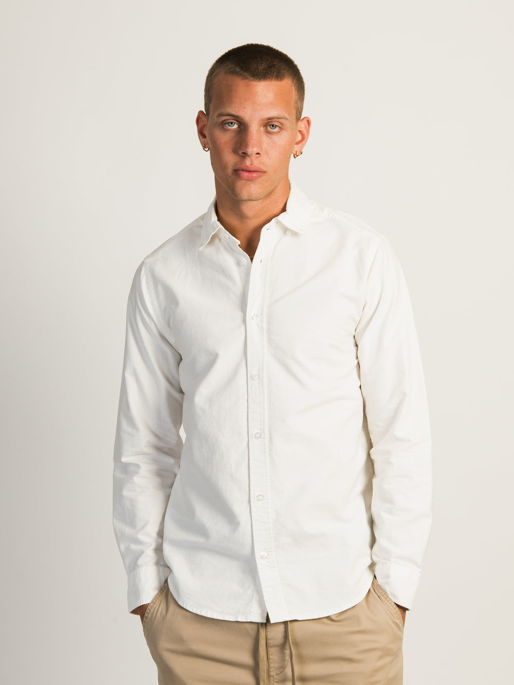 CHEMISE KOLBY OXFORD - BLANC