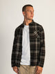 KOLBY KOLBY CLASSIC BUTTON UP PLAID - BLACK - Boathouse