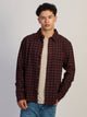 FLANELLE 90S KOLBY - BORDEAUX 