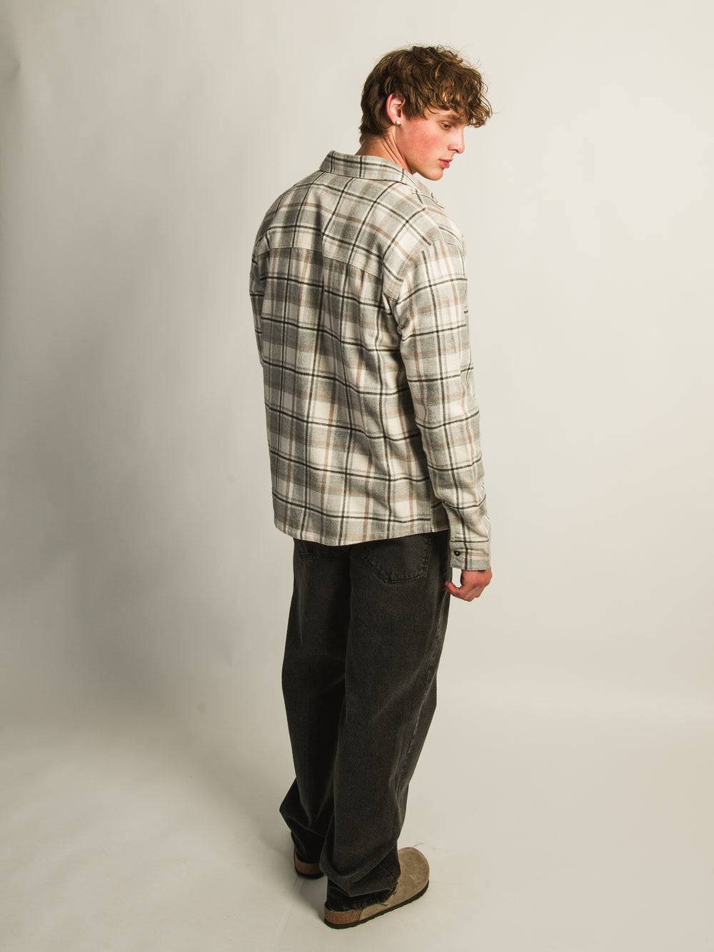 KOLBY 90S FLANNEL - CREAM