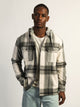 KOLBY KOLBY FLANNEL HOODIE - GREY - Boathouse