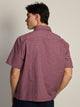KOLBY KOLBY BOXY PLAID SHIRT - BURGUNDY - Boathouse