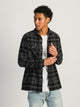 KOLBY KOLBY OVERSIZED BUTTON UP - BLACK - Boathouse