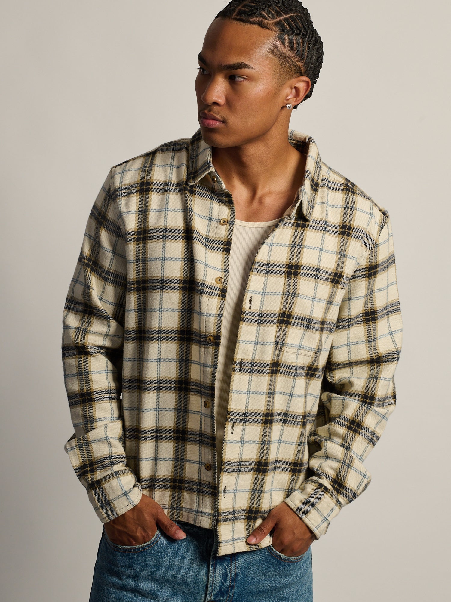 FLANELLE COUPE COURTE KOLBY