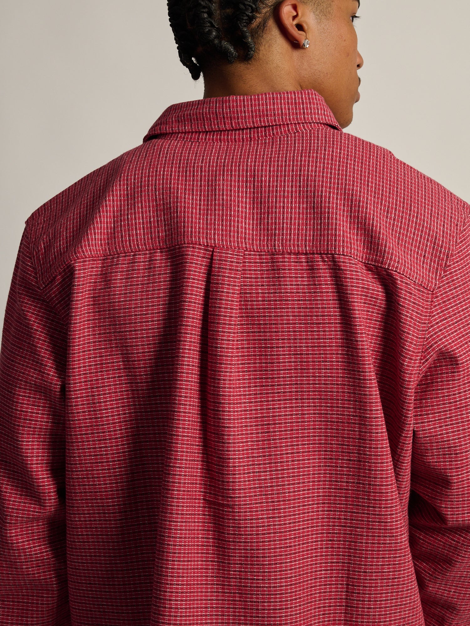 KOLBY SHORT CUT FLANNEL - RED